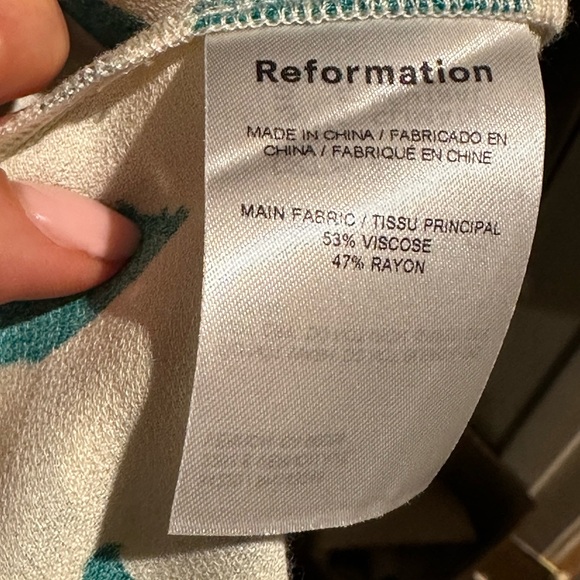 Reformation Laurent Dress in Paint *WORN ONCE* - Picture 11 of 11